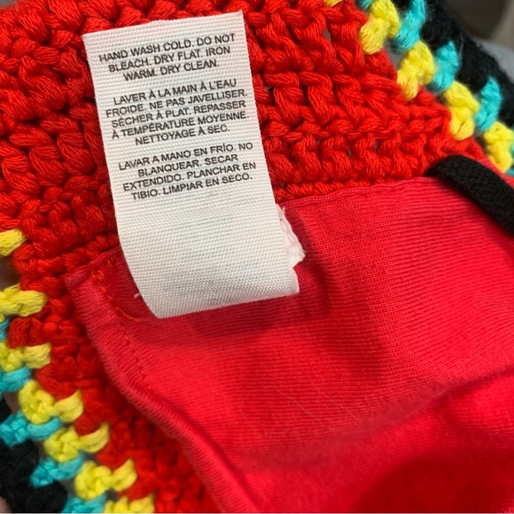 Garage Crochet Tie Back Halter Top - Picture 2 of 6